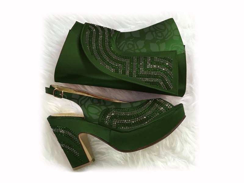 bottle green - 100 flower web